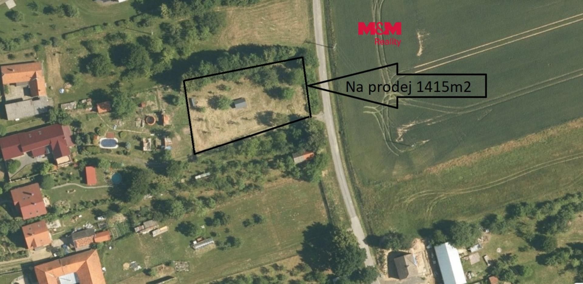 Pozemek pro bydlení, 1 415 m²