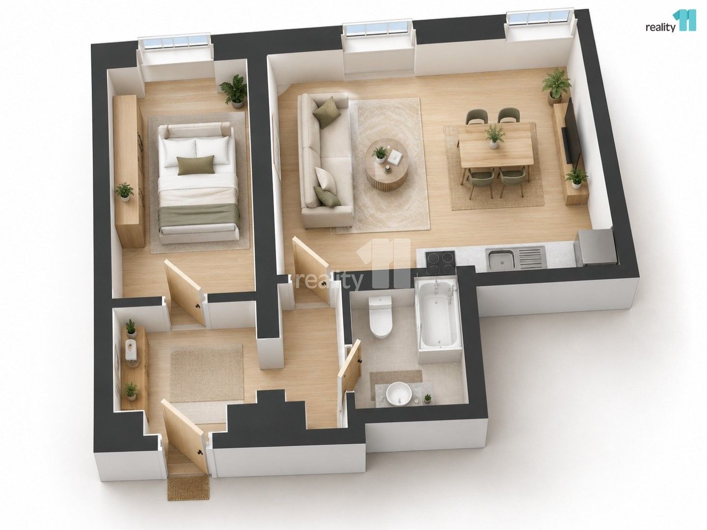 Prodej byt 2+kk - Palackého, Jablonec nad Nisou, 51 m² - 5