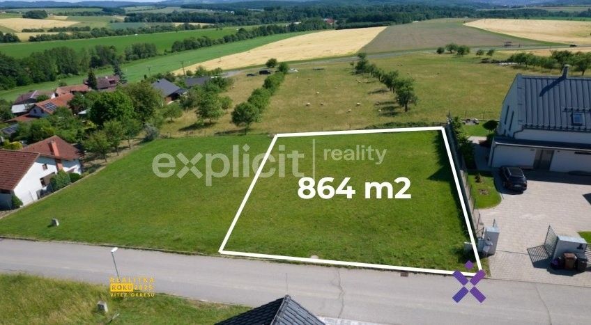 Pozemky pro bydlení, Mlýnská, Lukov, 864 m² - 1