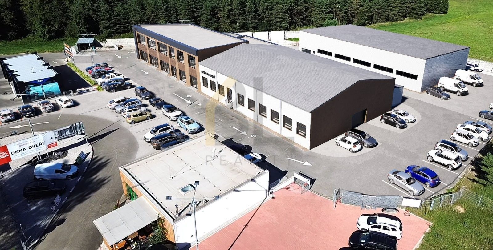 Pronájem obchodní prostory - Brněnská, Hodonín, 1 600 m²