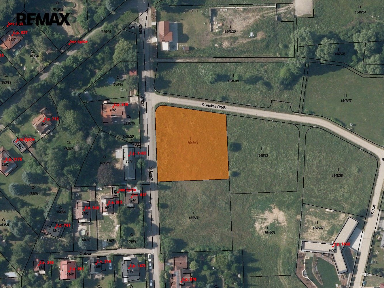Prodej pozemek pro bydlení - Unhošť, okres Kladno, Středočeský kraj - 2