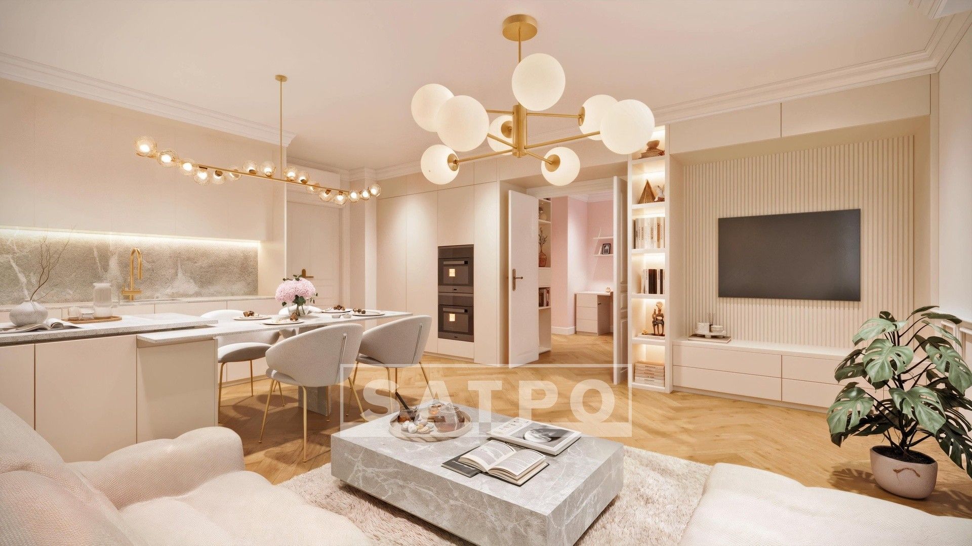 Prodej byt 3+kk - Polská, Praha, 97 m²