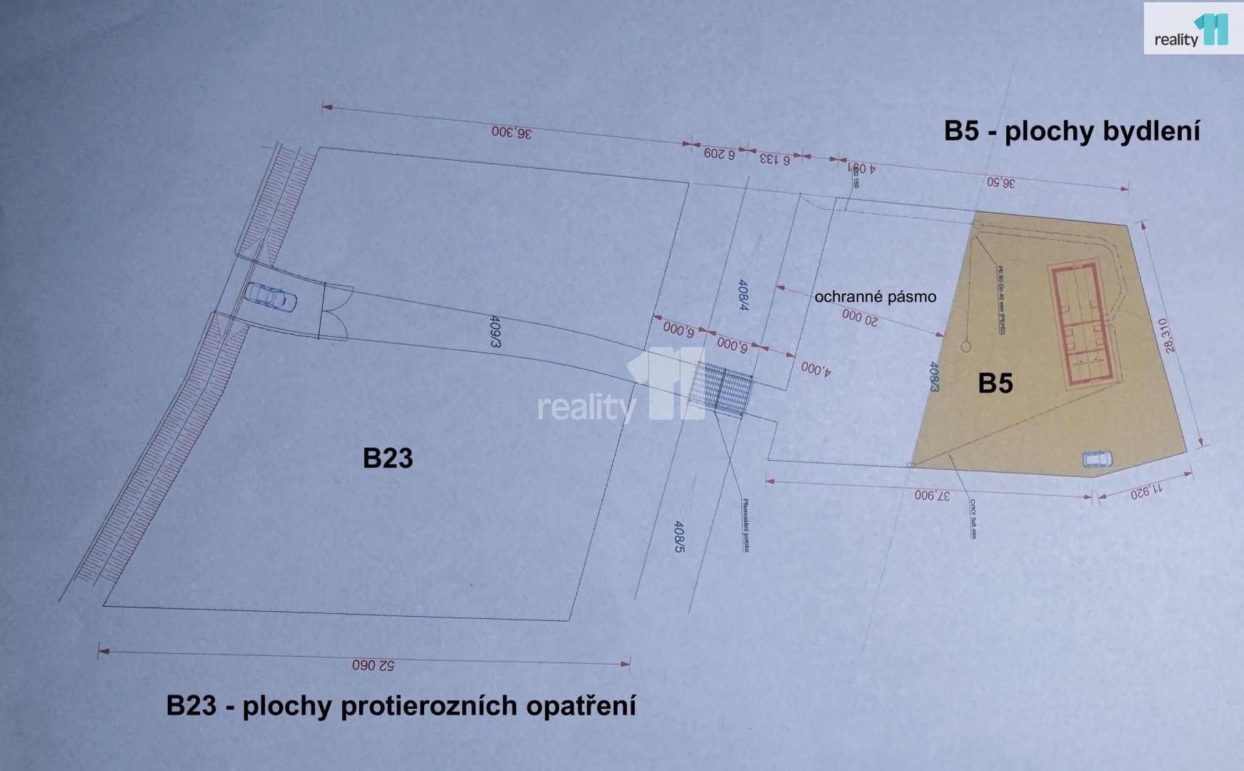 Prodej pozemek pro bydlení - Bušovice, 3 737 m² - 5