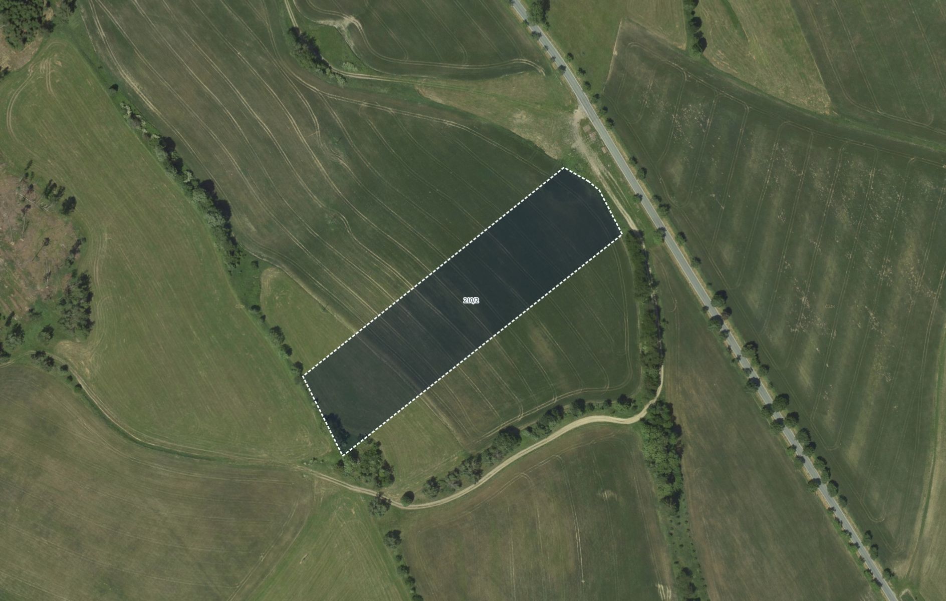 Zemědělské pozemky, Ubušín, Jimramov