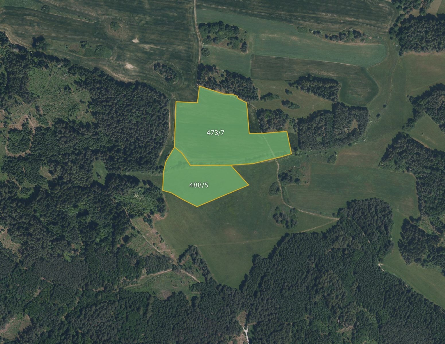 Zemědělský pozemek, 51 244 m²