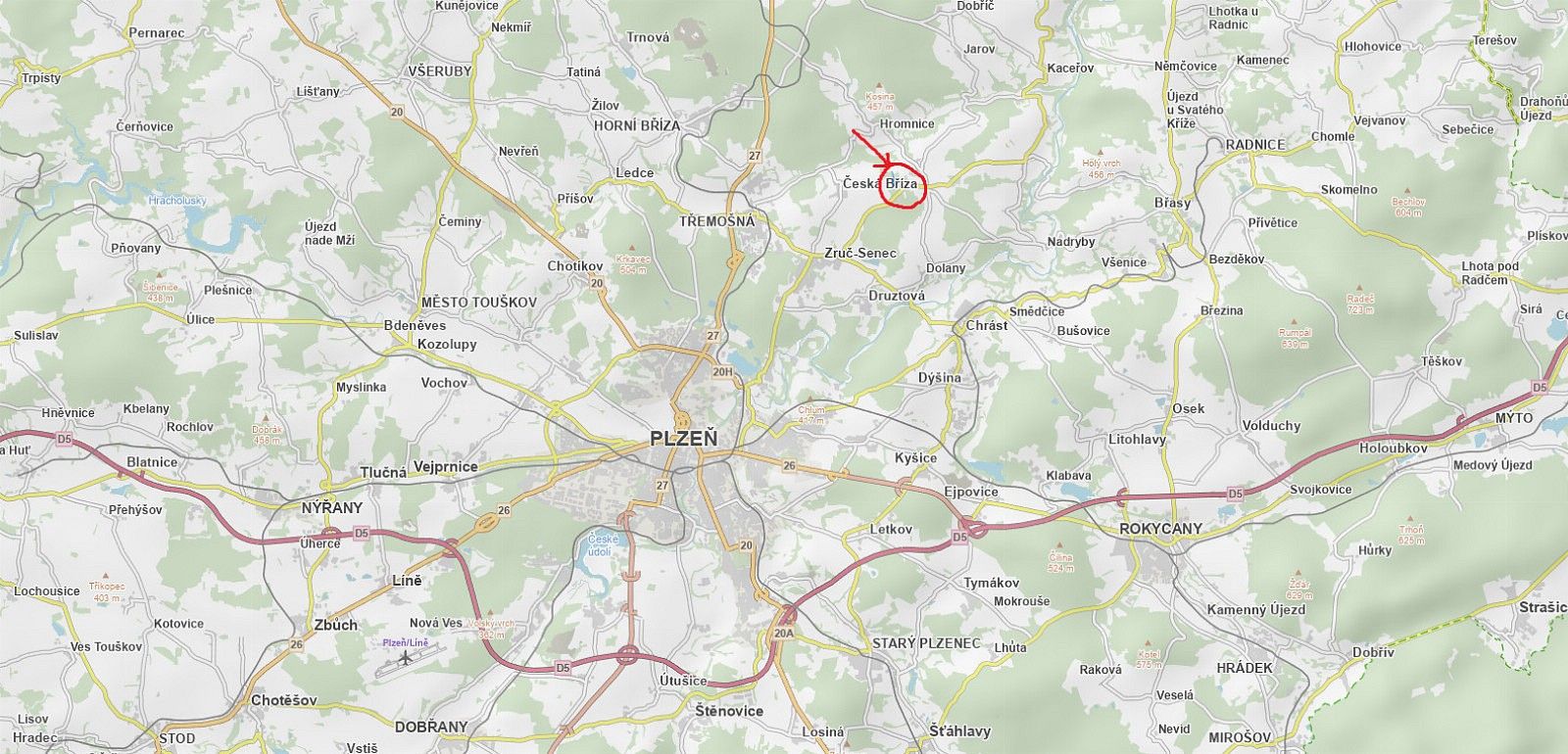 Pozemek · Hromnice - Nýřany - 4