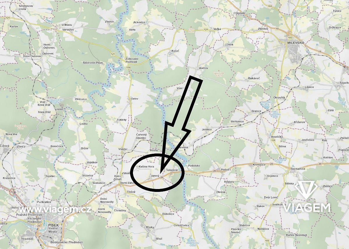 Pozemek pro bydlení · Záhoří, okres Písek - 4