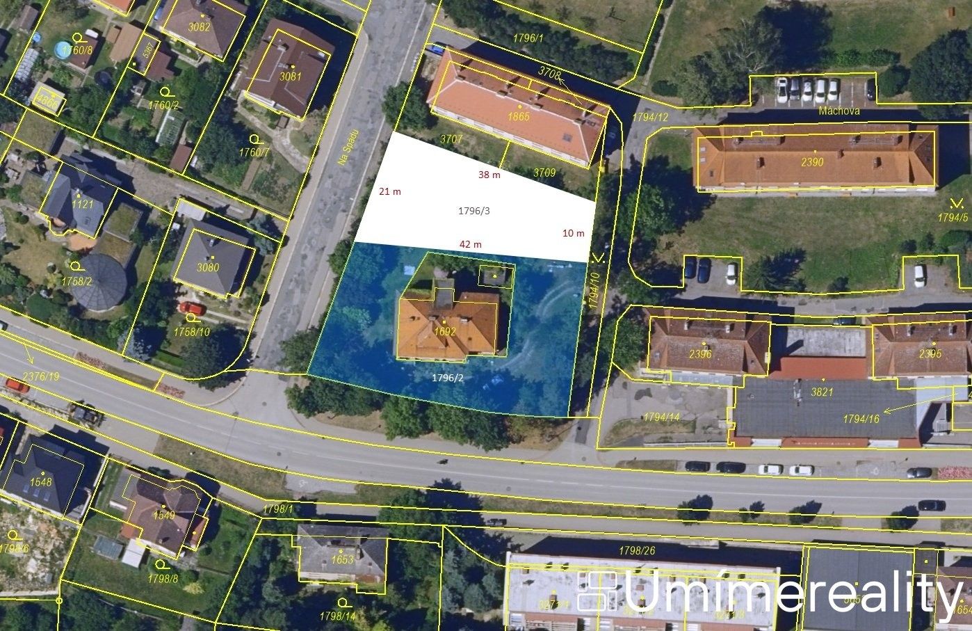 Pozemky pro bydlení, Žižkova, Havlíčkův Brod, 617 m²