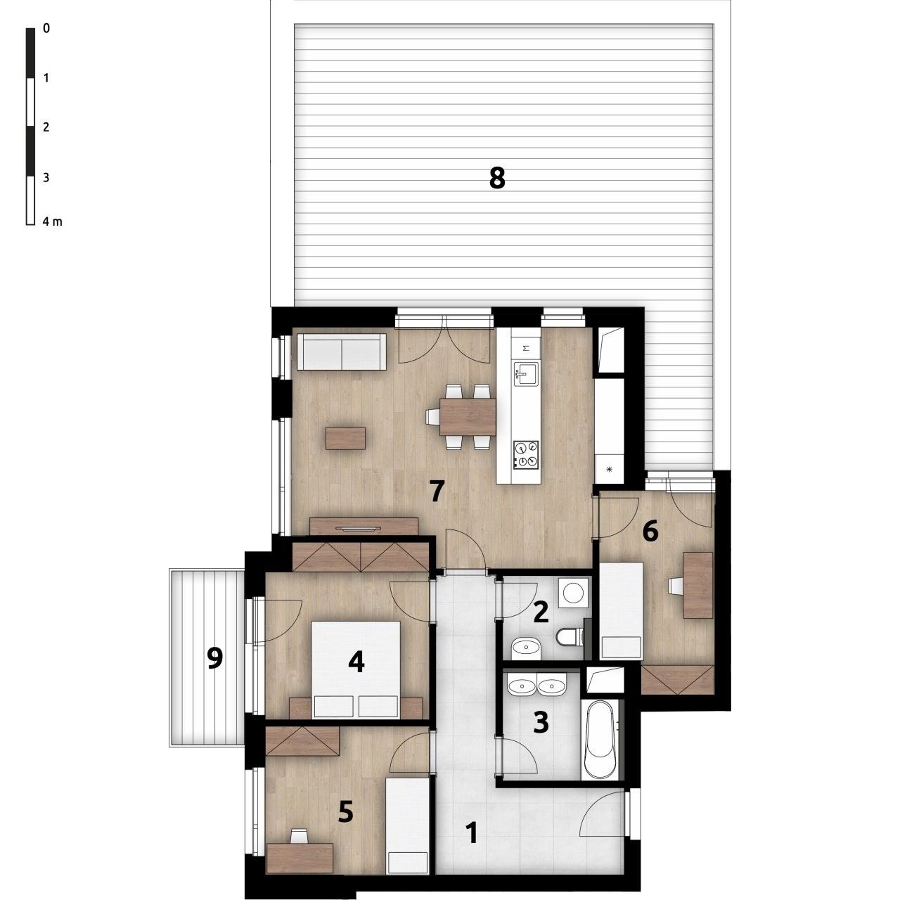 Prodej byt 4+kk - Praha, 85 m² - 5