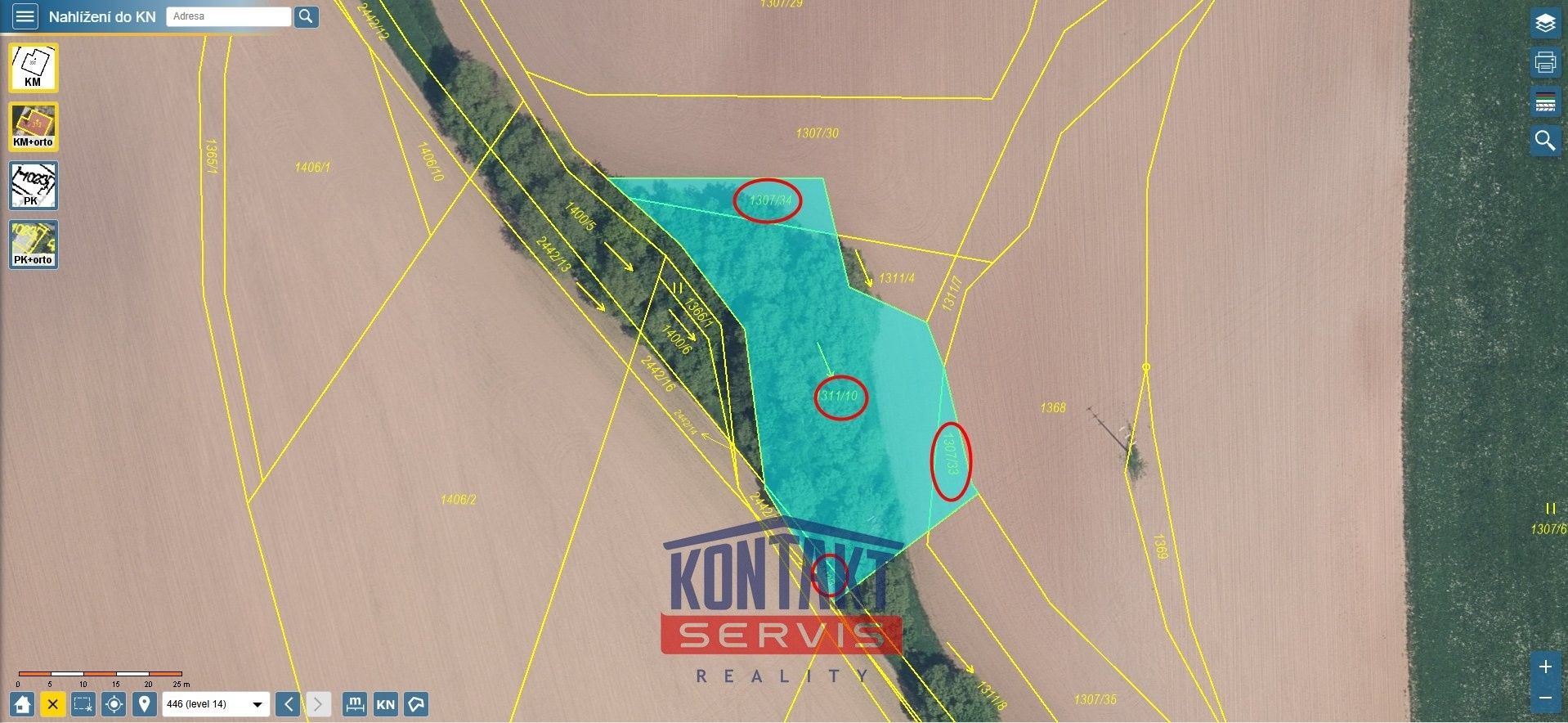 Zemědělské pozemky, Kundratice, Košťálov