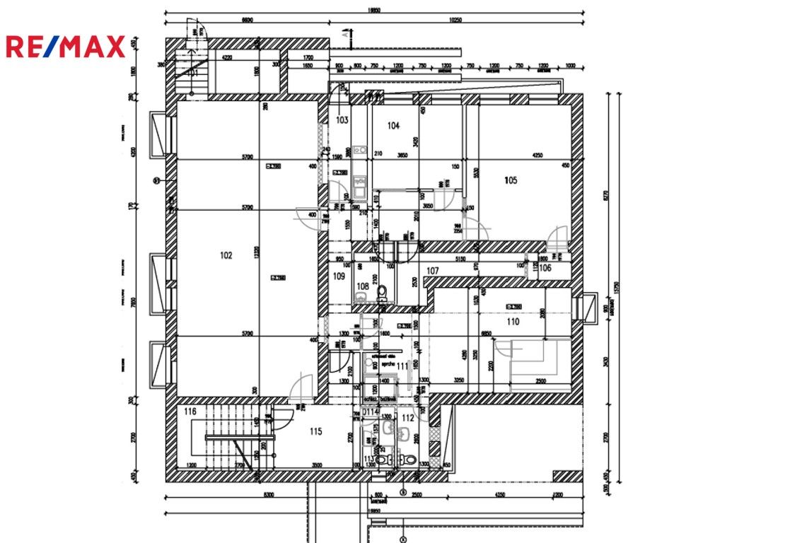 Pronájem obchodní prostory - Hlavní, Zubří, 192 m²