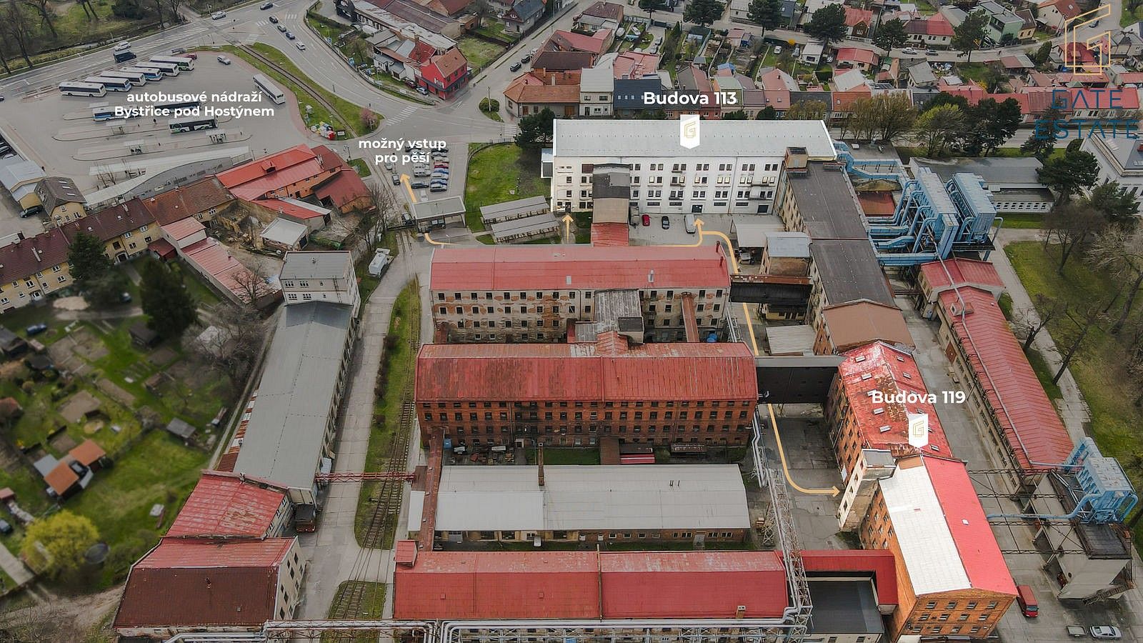 Sklady, Bystřice pod Hostýnem, okres Kroměříž, Zlínský kraj, 1 000 m² - 2