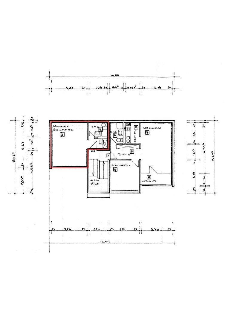 Byt 1+kk · 29 m² · Wolbecker Str. 94a Münster Mitte Nordrhein-Westfalen 48155 - 4