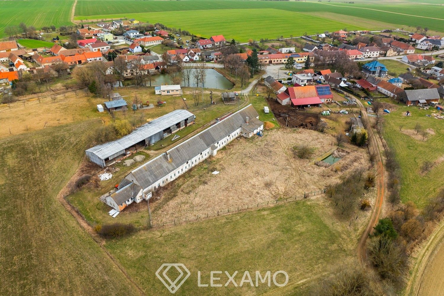 Zemědělské objekty, Moravské Budějovice - Vranín, okres Třebíč, Kraj Vysočina, 900 m² - 1