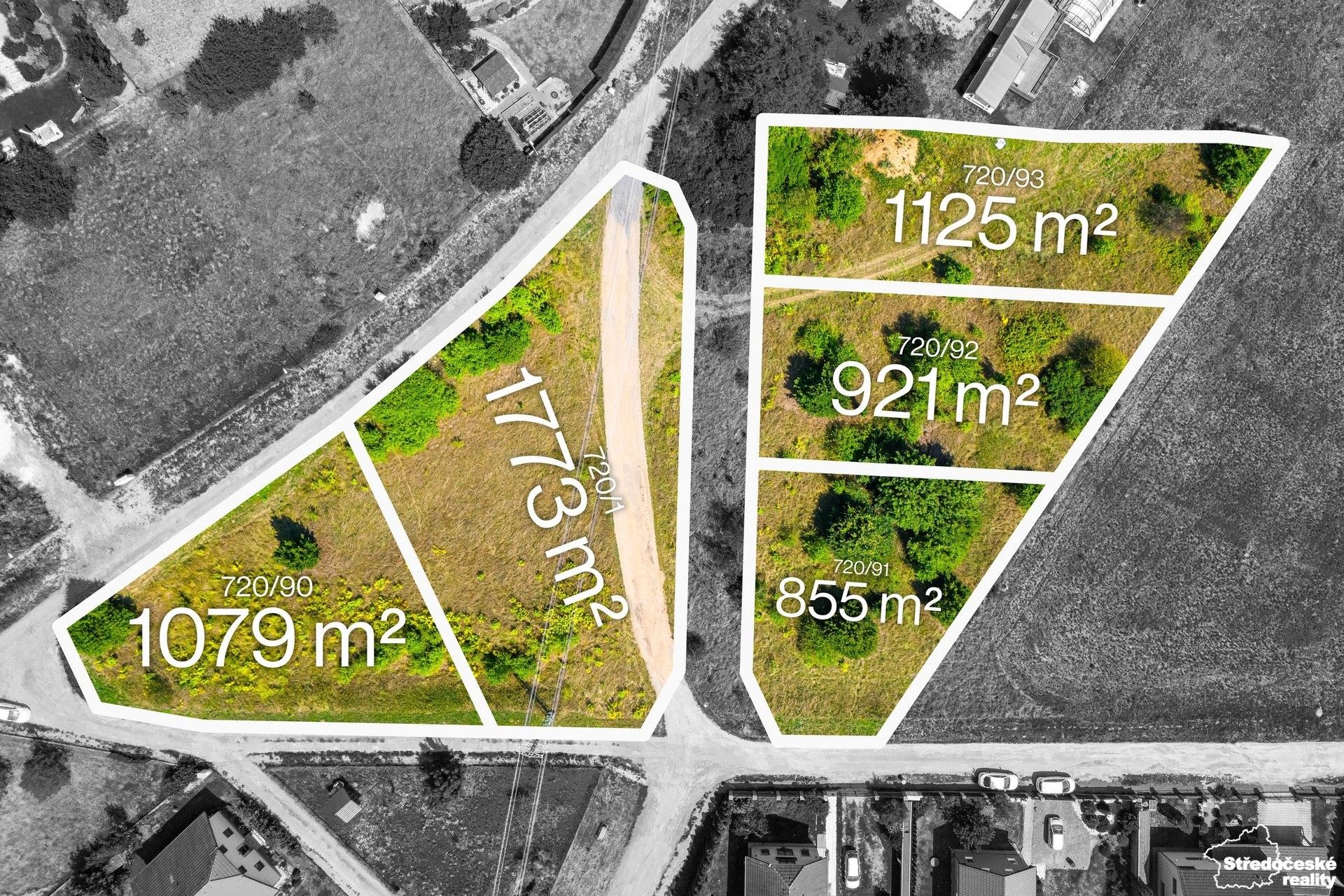 Pozemek pro bydlení, 921 m²