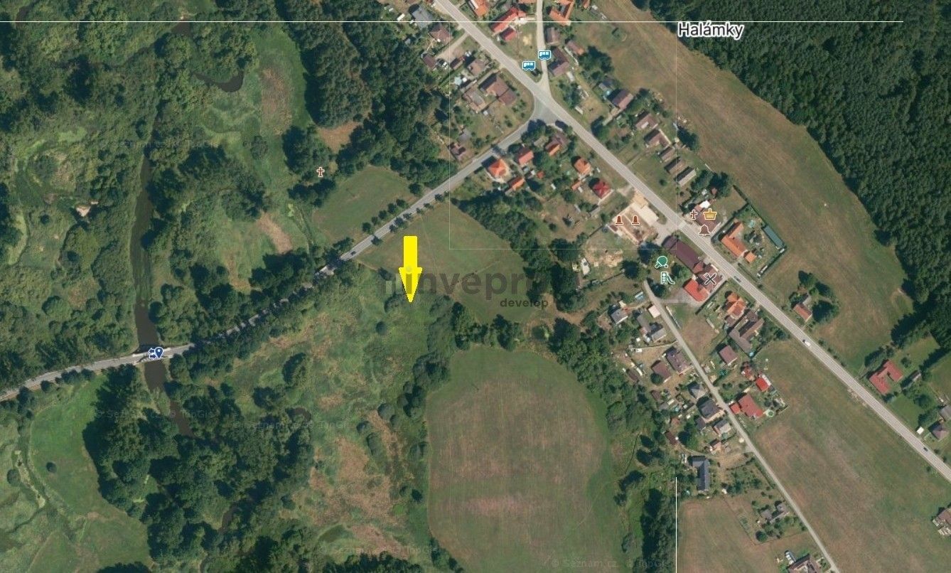 Prodej louka - Halámky, 5 m²