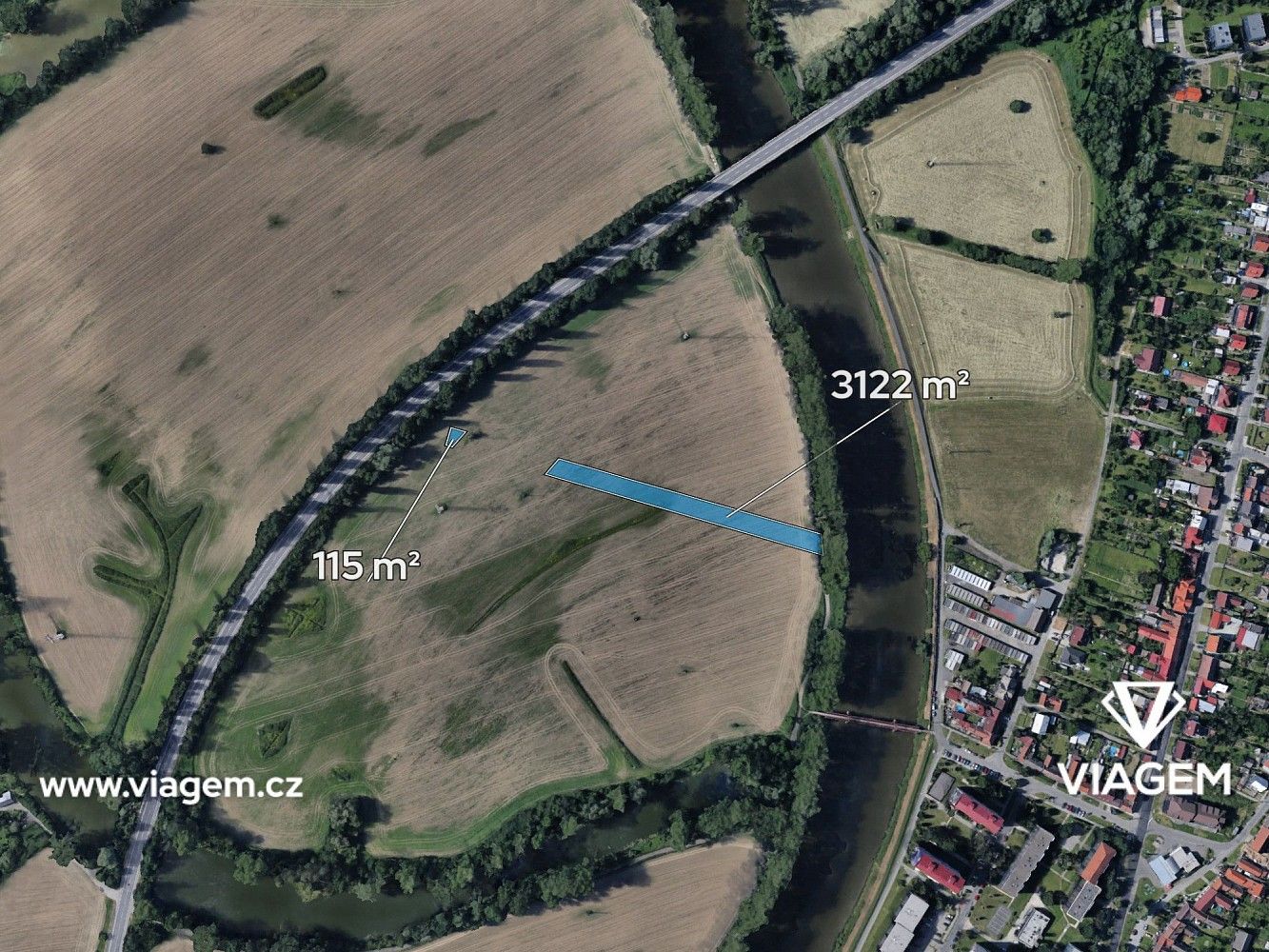 Zemědělské pozemky, Napajedla, okres Zlín, Zlínský kraj - 2