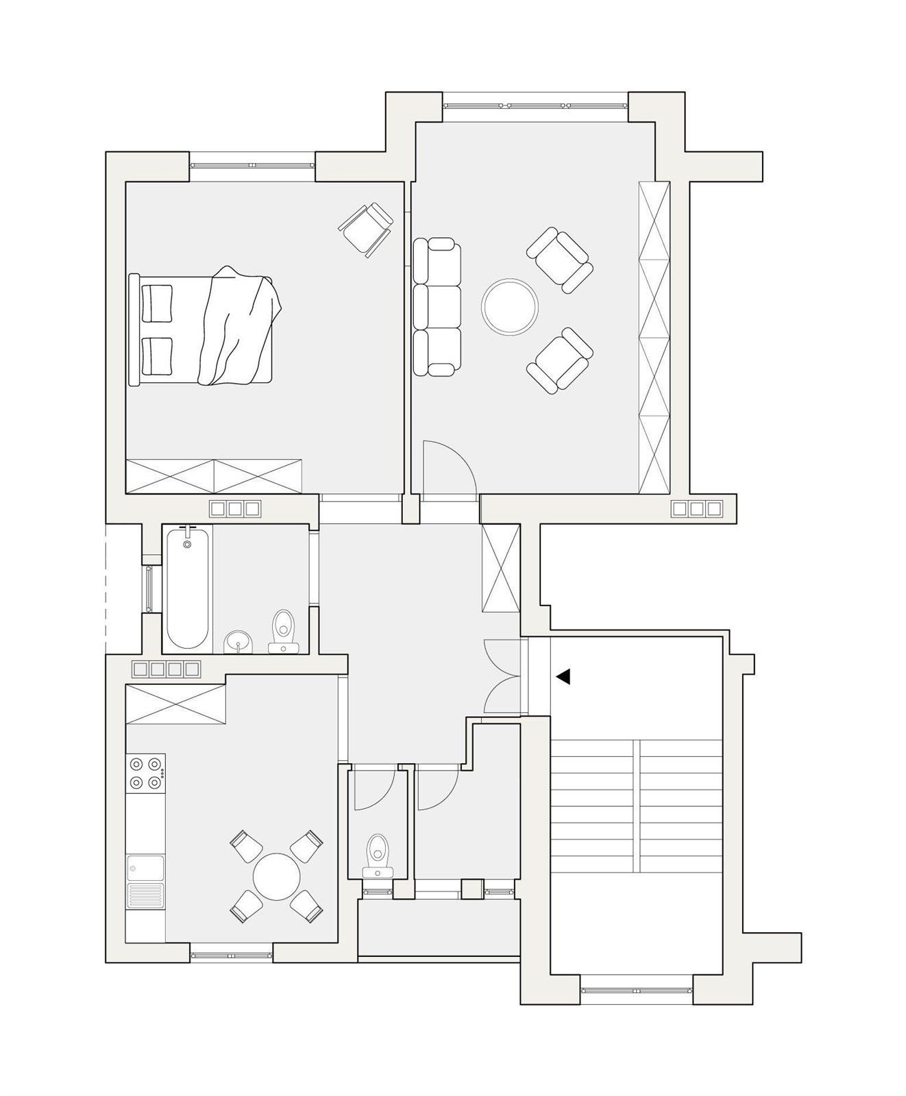 Prodej byt 3+kk - Svobody, Pardubice, 75 m²
