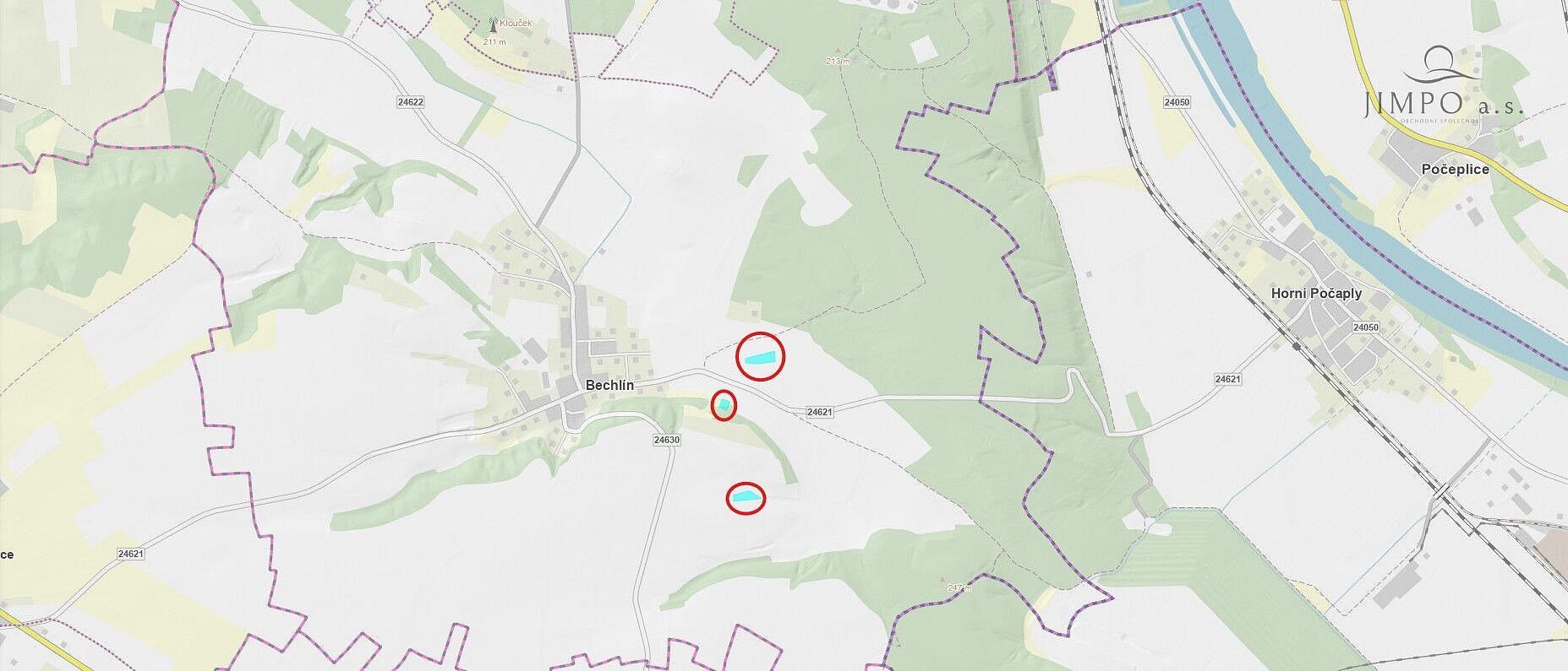 Zemědělské pozemky, Bechlín, okres Litoměřice - 2