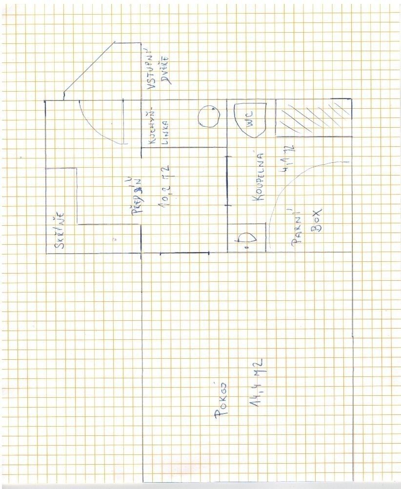 1+kk, Kubelíkova, Praha - Žižkov, 27 m² - 2