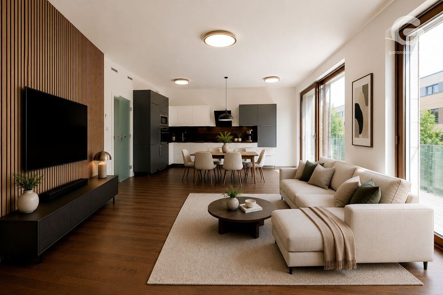 3+kk, Mozartova, Praha 5 - Smíchov, 85 m² - 2