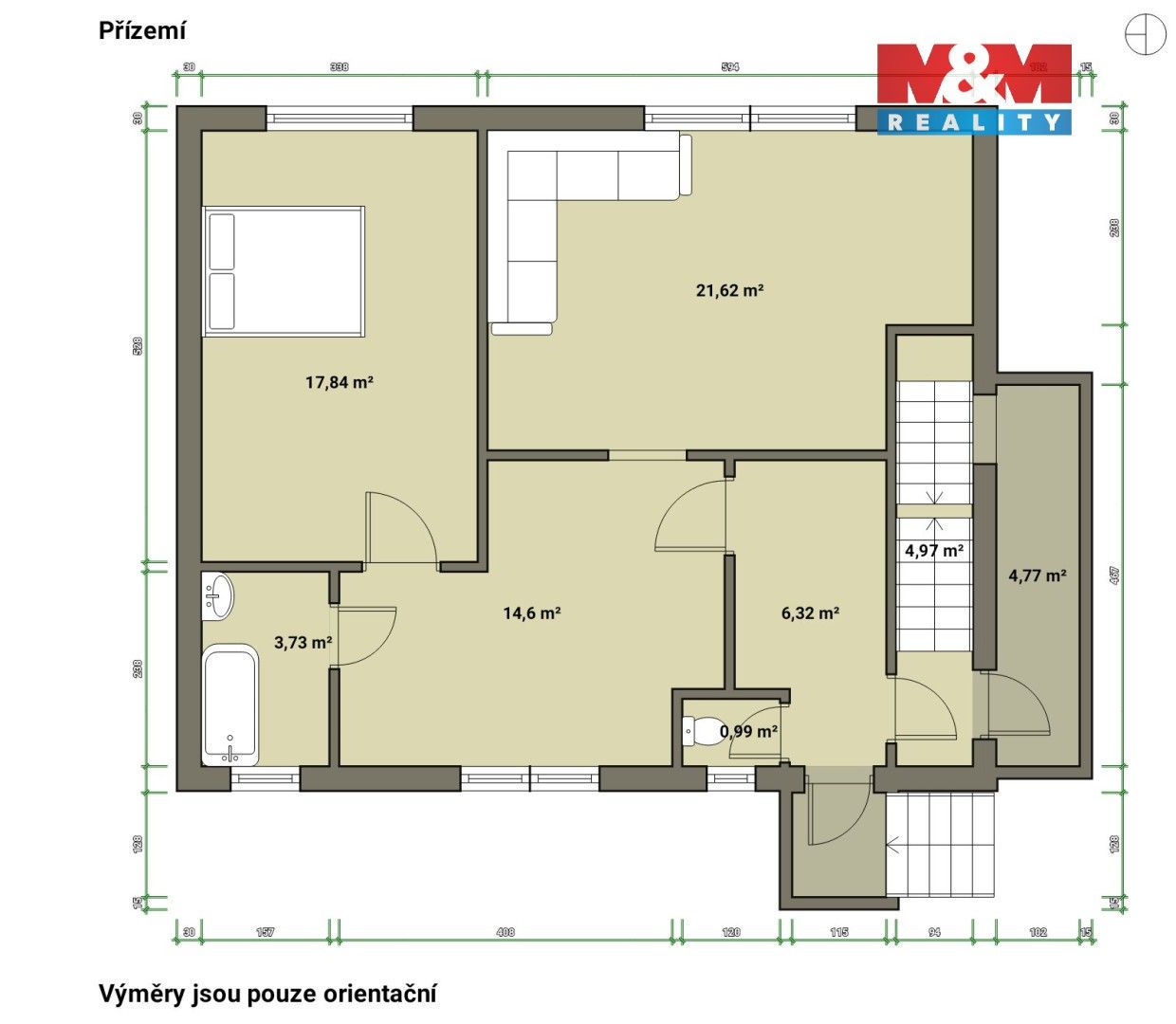 Prodej rodinný dům - Dasnice, 130 m² - 5