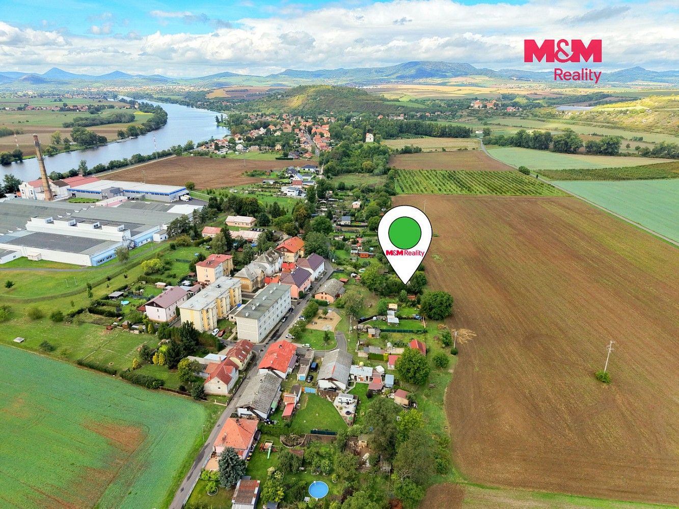 Prodej zahrada - Křešice, okres Litoměřice, Ústecký kraj - 5