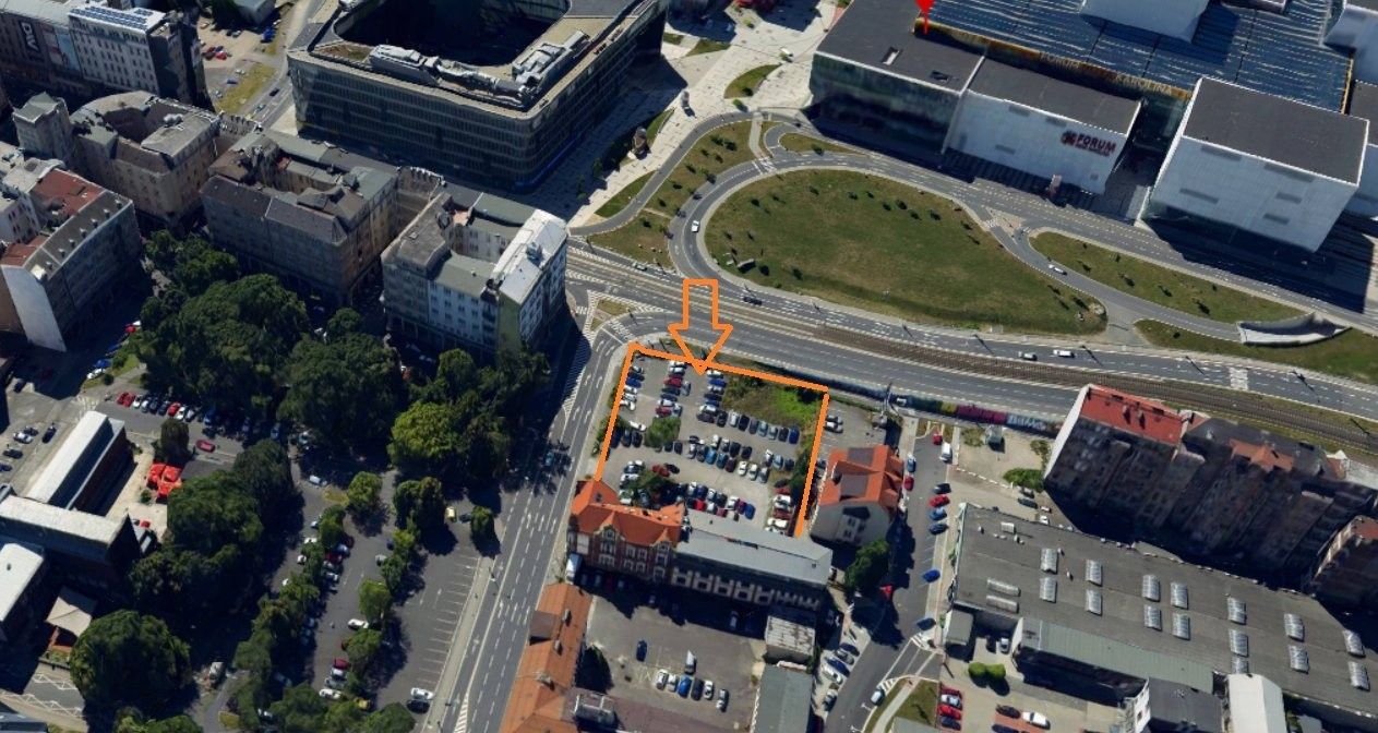 Komerční pozemky, Poděbradova, Ostrava, 3 000 m²