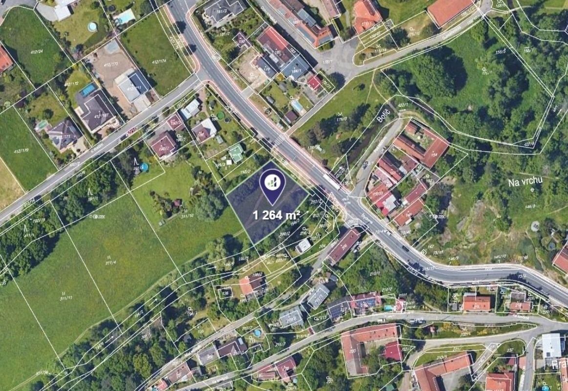 Louka, 1 264 m²