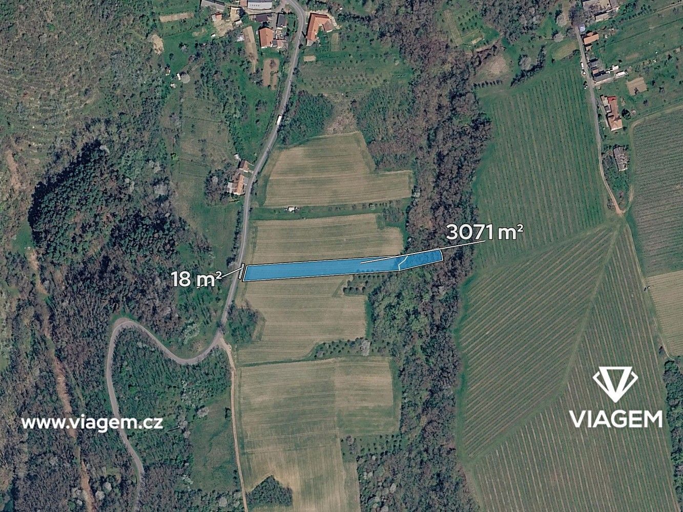 Zemědělské pozemky, Újezdec, okres Uherské Hradiště, Zlínský kraj - 2