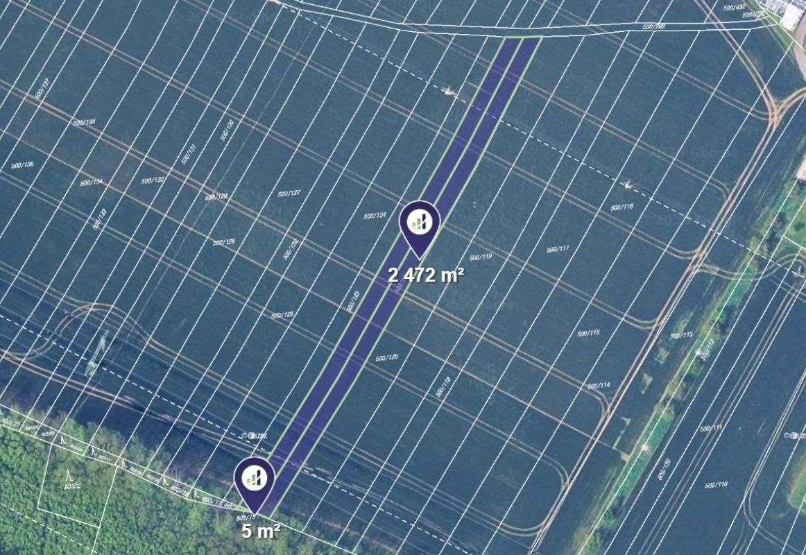 Zemědělský pozemek, 2 477 m²