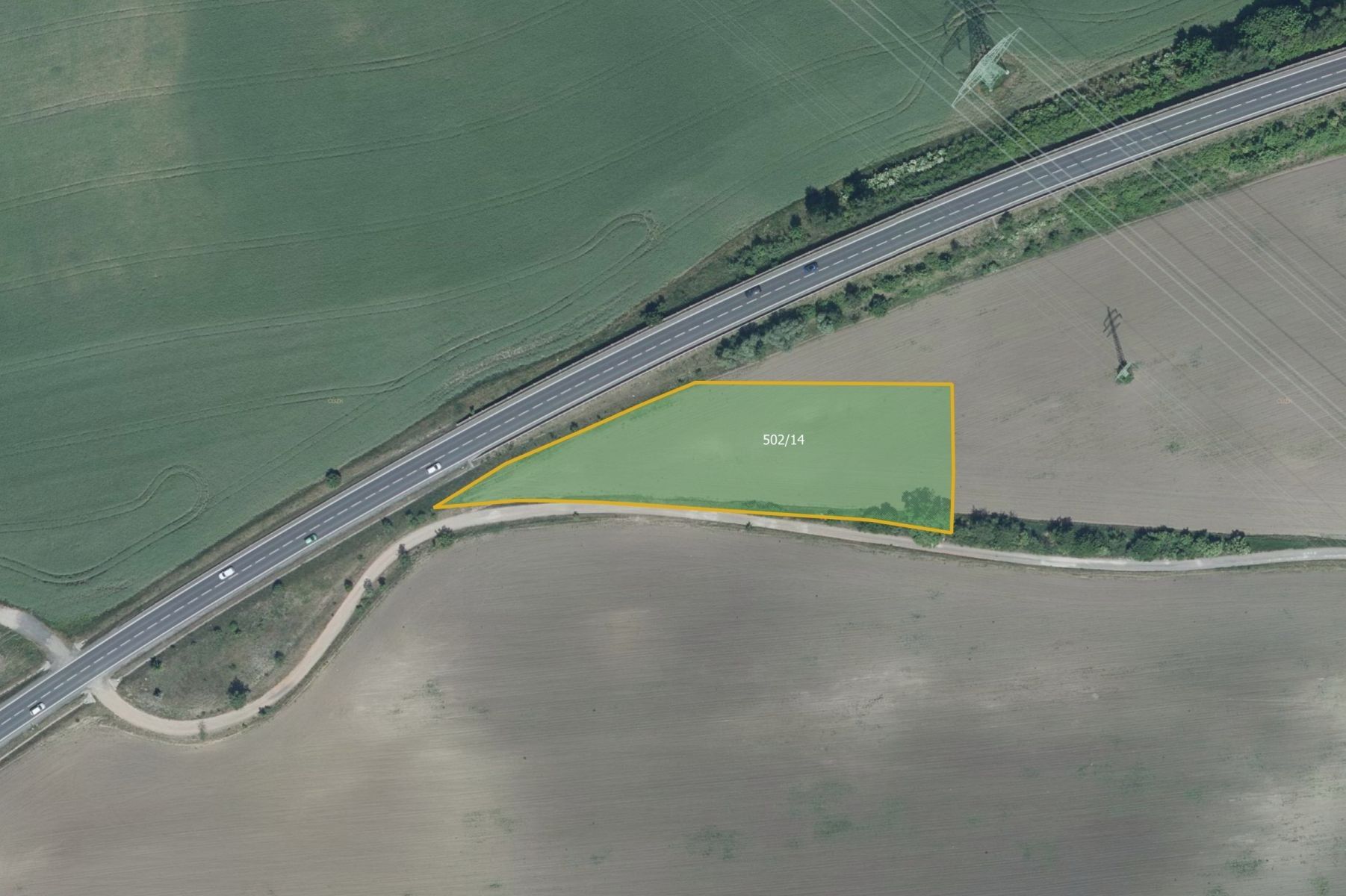 Prodej zemědělský pozemek - Uhy