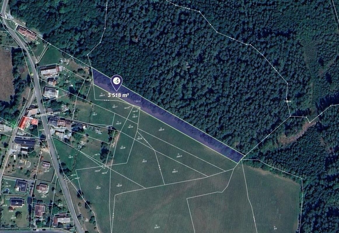 Louky, Rožmitál pod Třemšínem, 1 759 m²