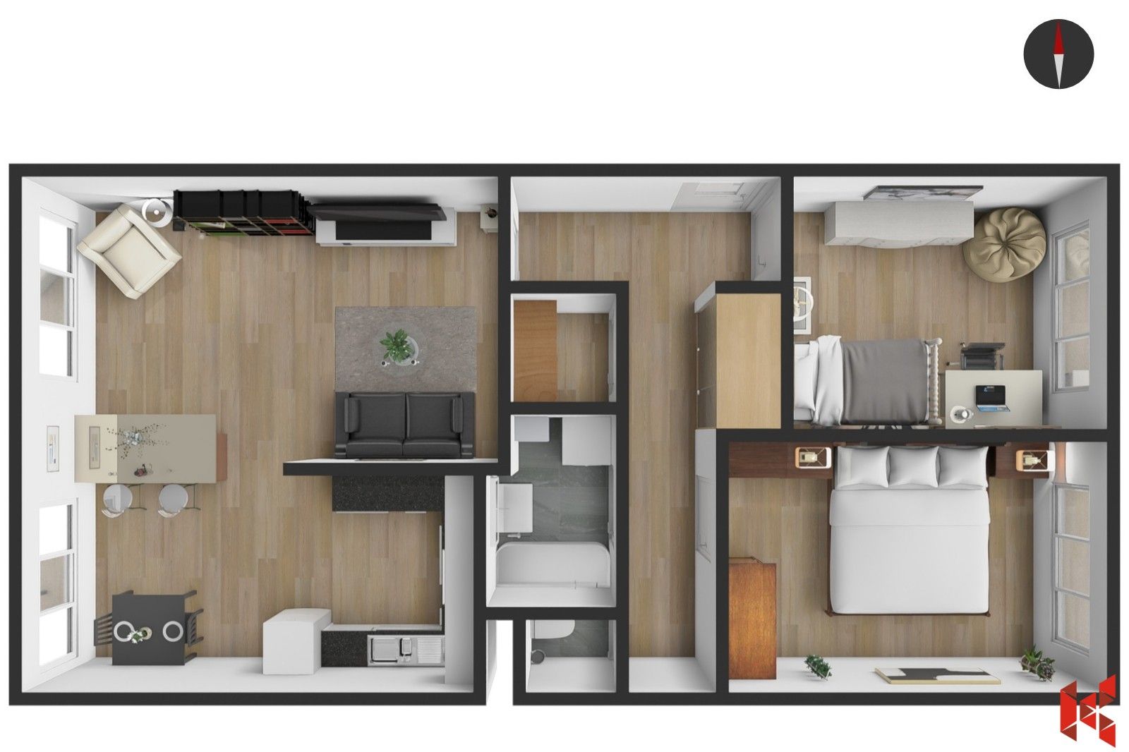 Prodej byt 3+kk - Vodárenská, Kladno, 69 m²