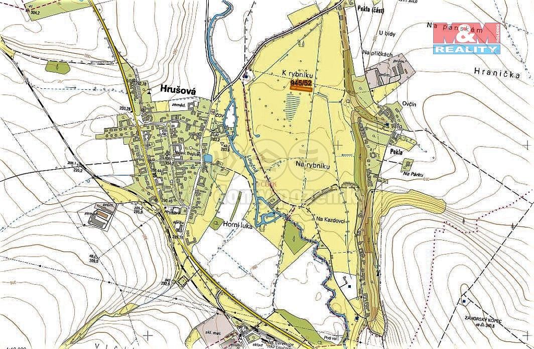Prodej louka - Cerekvice nad Loučnou, okres Svitavy, Pardubický kraj - 2