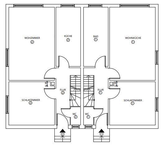 Rodinné domy, Erlenweg 3, , Bavorsko, 206 m² - 1