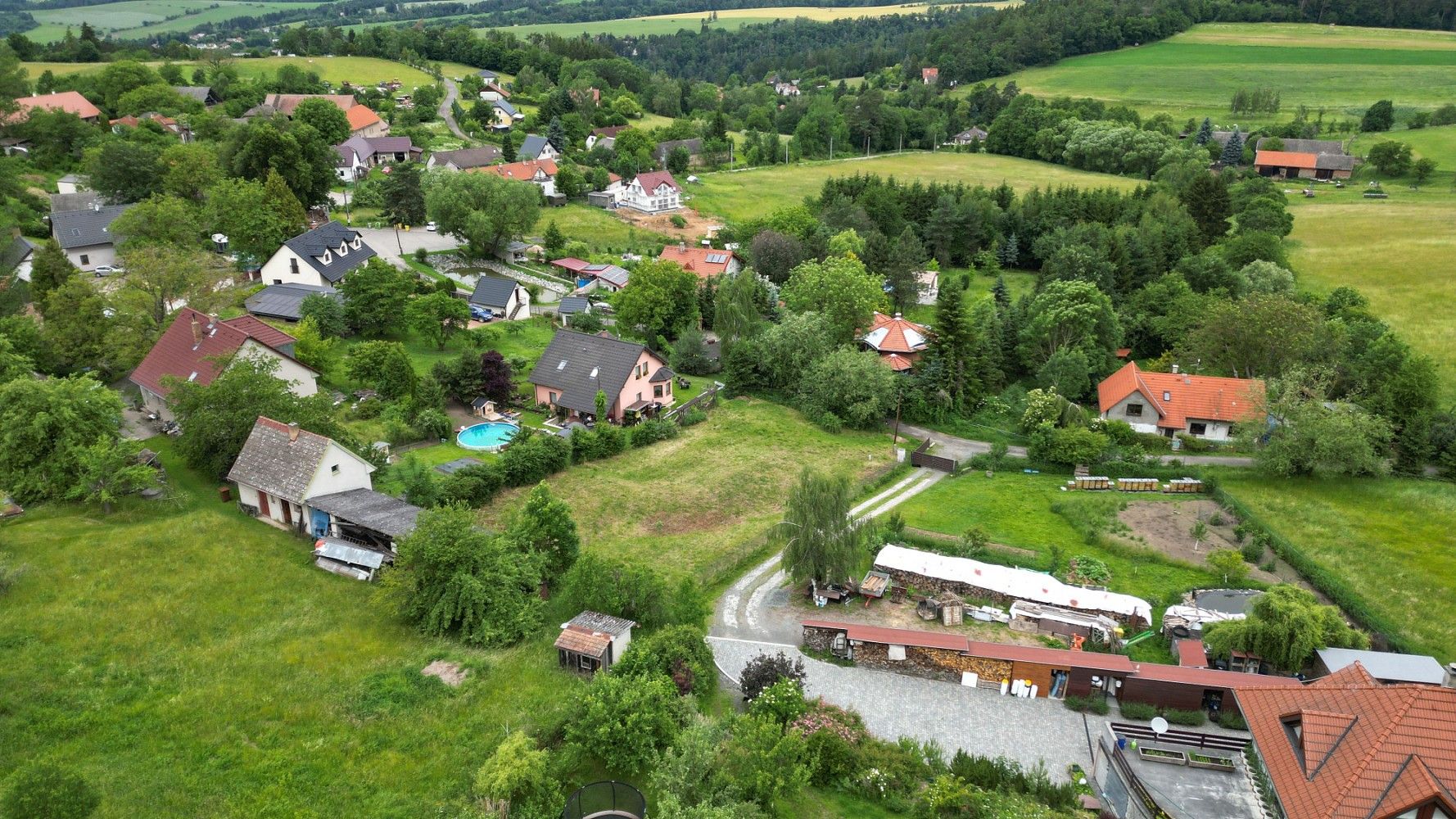 Pozemky pro bydlení, Chocerady, okres Benešov, Středočeský kraj - 2