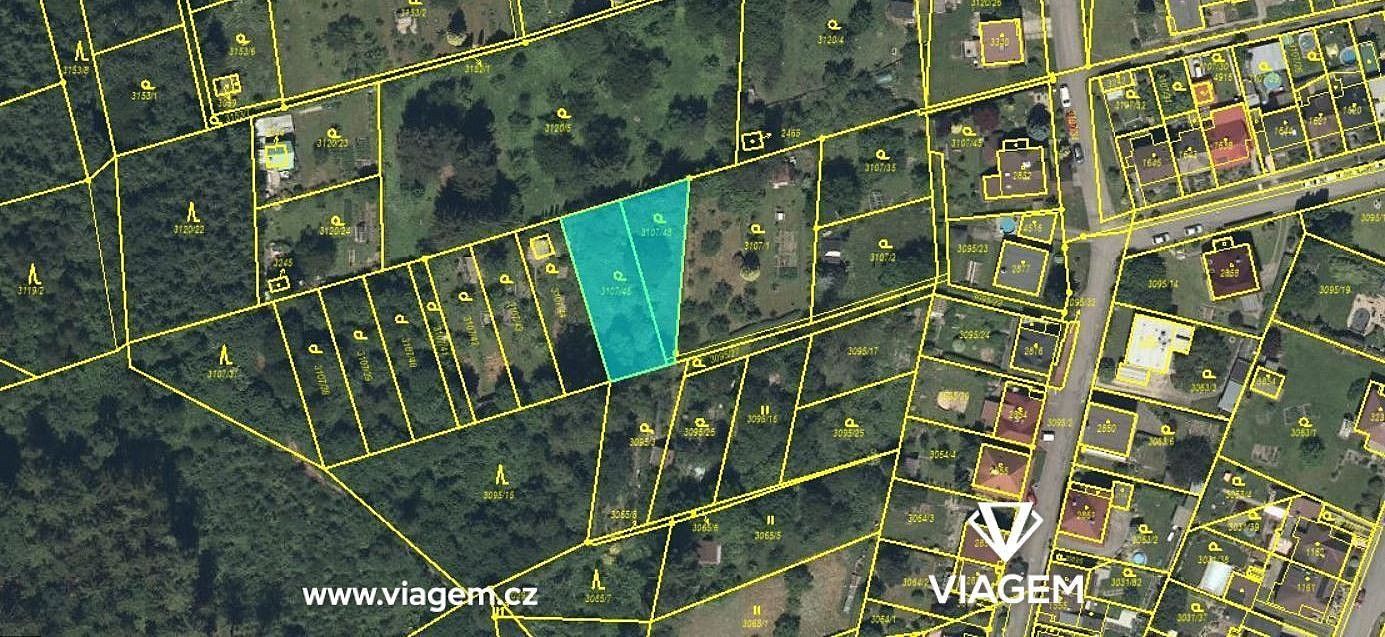 Zahrada, 871 m²