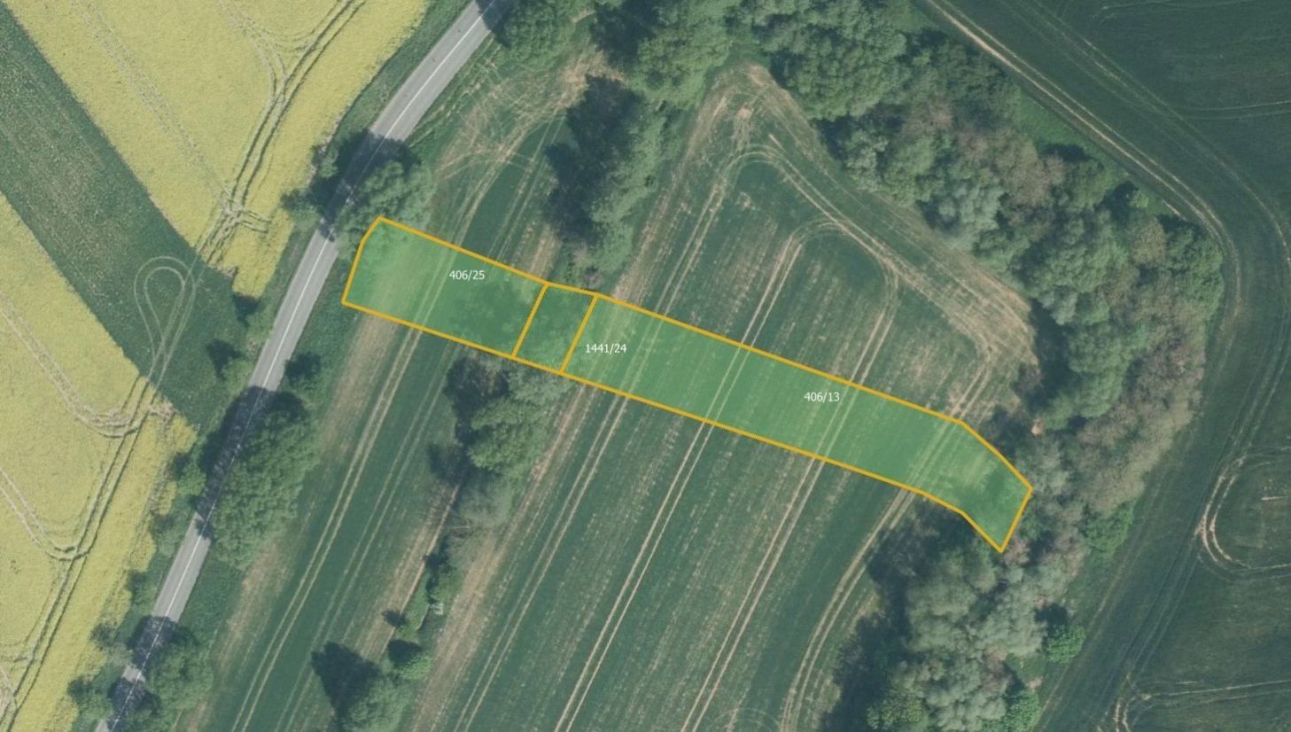 Prodej zemědělský pozemek - Zlámanka, Kroměříž