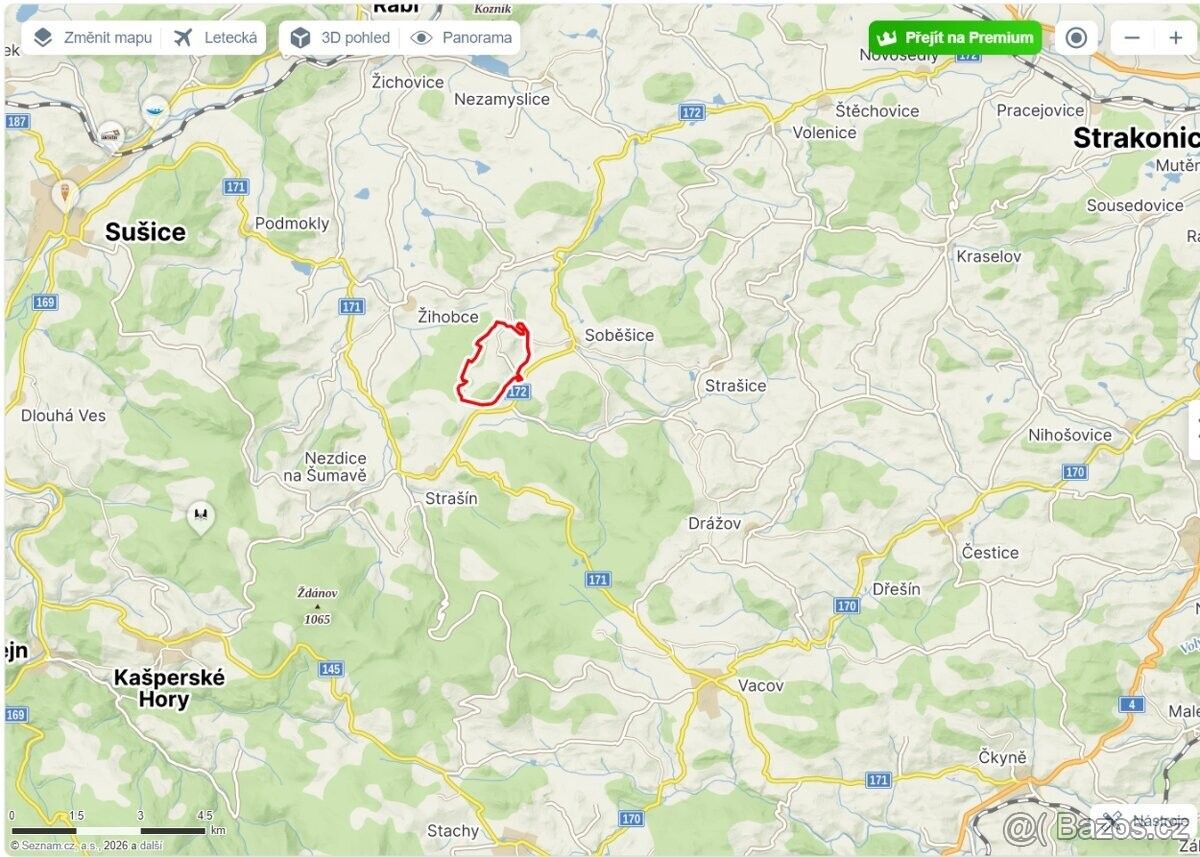 Pozemek pro bydlení · Sušice, 342 01 - 3