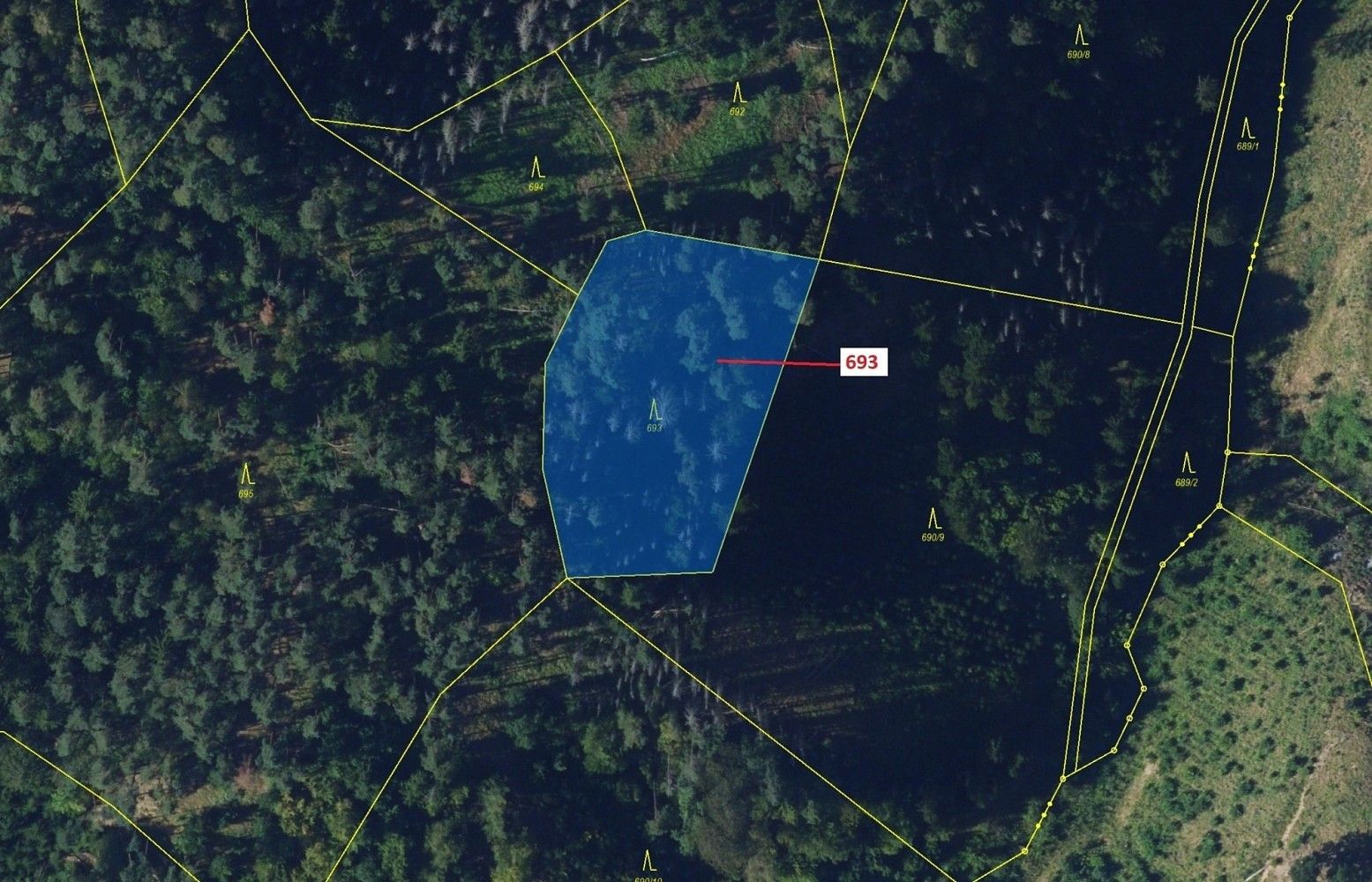 Prodej les - Žďárec, okres Brno-venkov, Jihomoravský kraj - 2