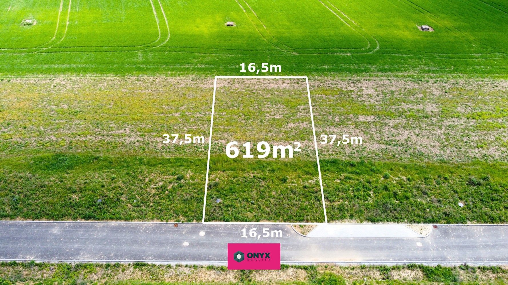Pozemek pro bydlení, 619 m²