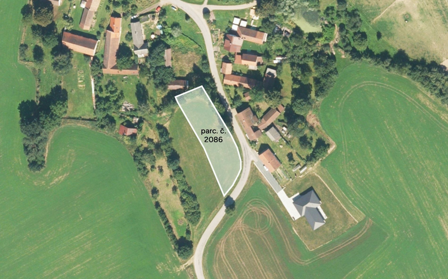 Pozemky pro bydlení, Křešín - 1