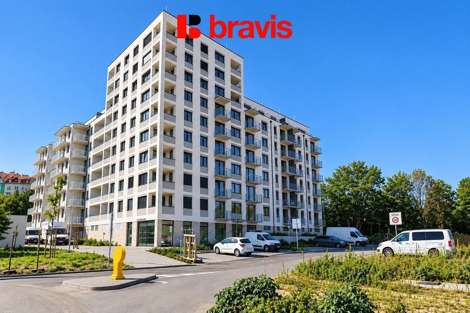 Pronájem byt 2+kk - Střední, Brno - Ponava, 54 m² - 5