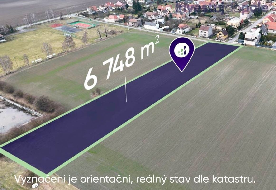 Pozemky pro bydlení, Kamenné Zboží, 6 748 m² - 1