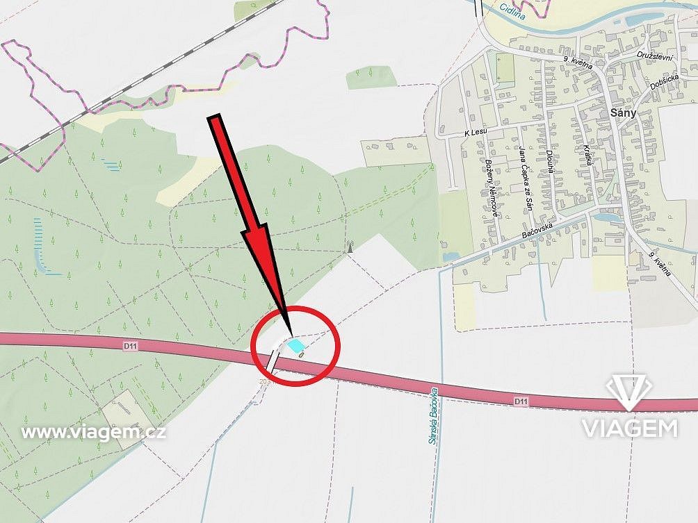 Zemědělský pozemek · Sány, okres Nymburk - 4