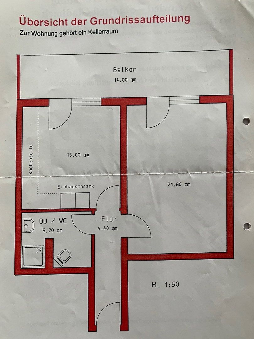 Byt 1+1 · 50 m² · , Porýní-Falc - 3