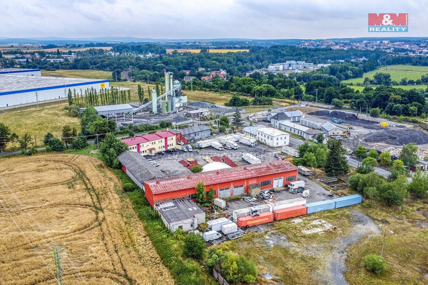 Výrobní prostory, Cheb - Hradiště, Karlovarský kraj, 11 856 m² - 1