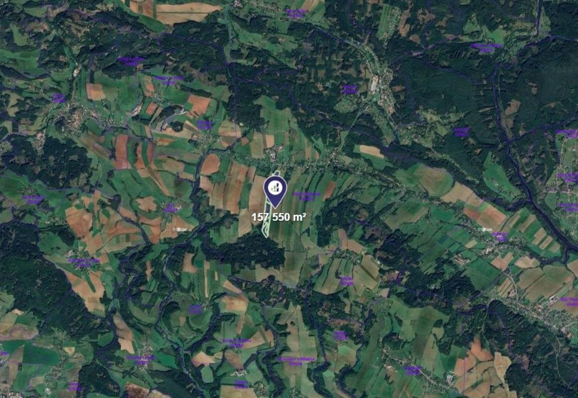 Prodej zemědělský pozemek - Horní Brusnice, 39 388 m² - 2