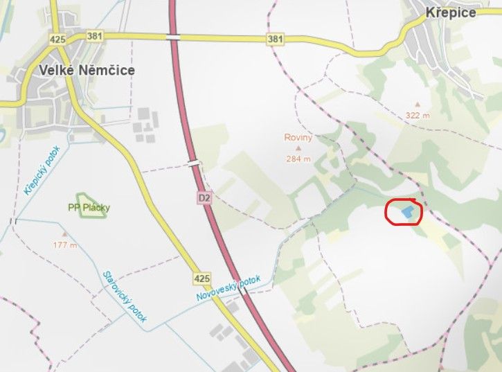 Pozemky pro bydlení, Velké Němčice, 691 63 - 1